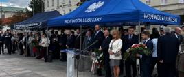 Uroczystość złożenia wieńców na placu litewskim w Lublinie 3