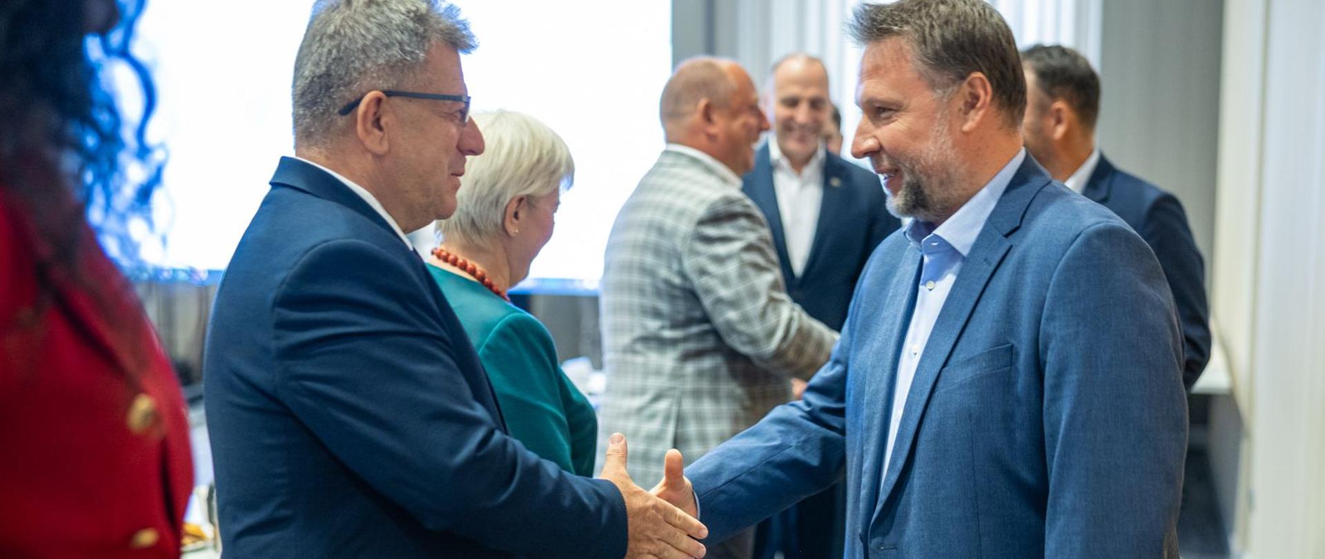 Spotkanie z ministrem MSWiA