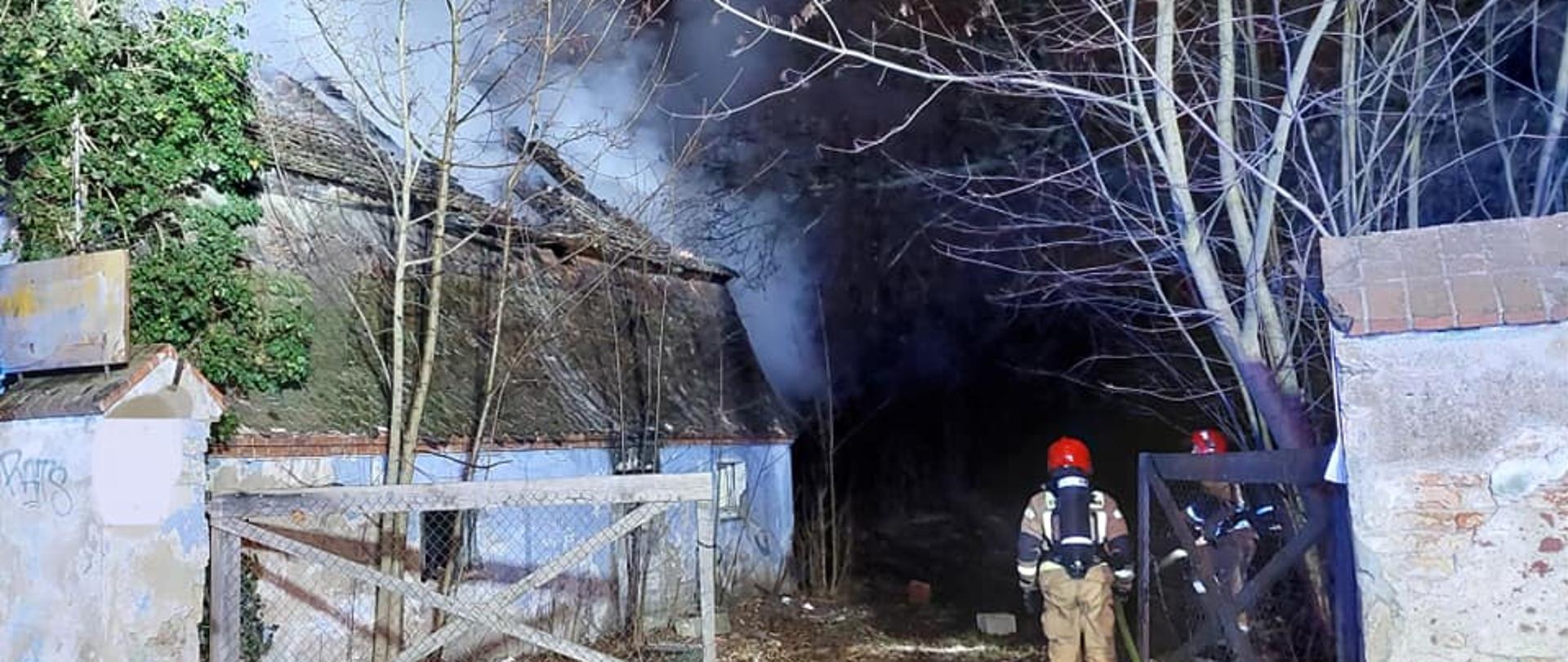 Interwencja strażaków przy ul. Pawiej we Wrocławiu