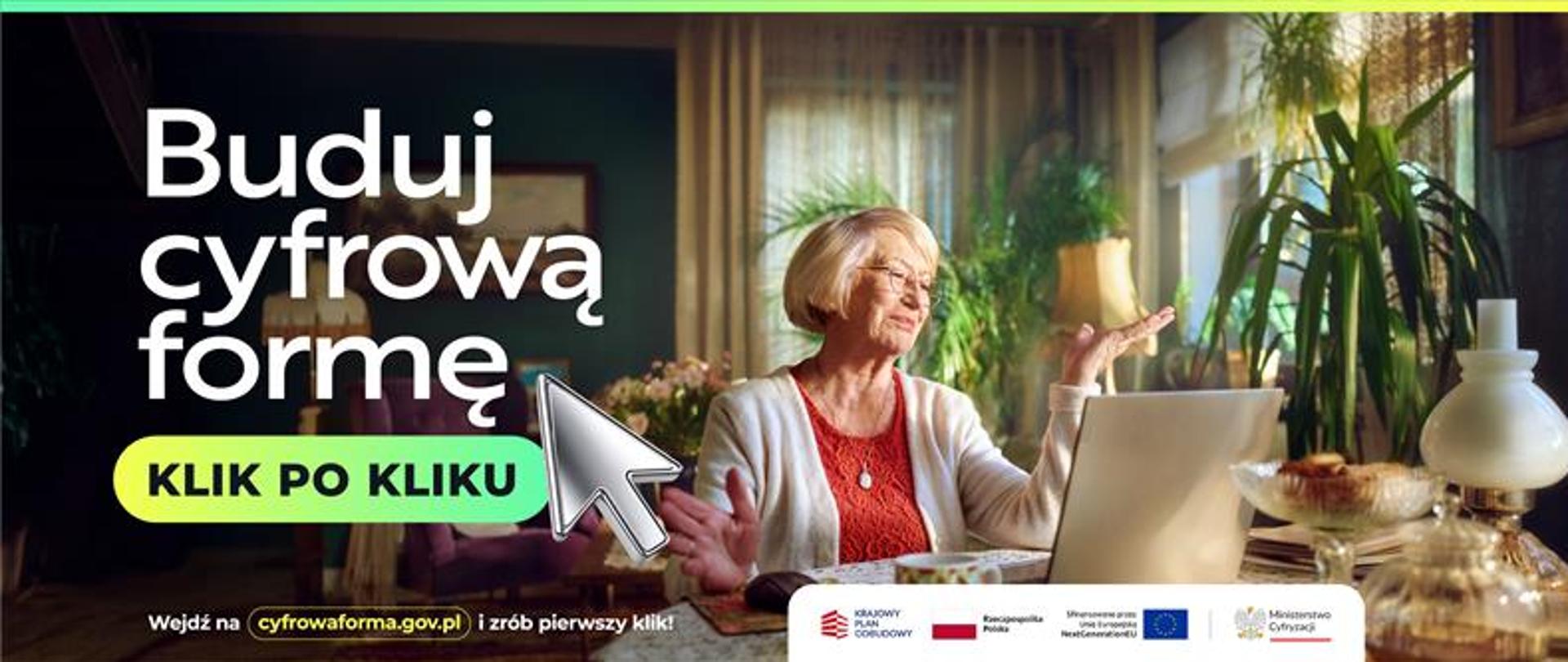 Buduj cyfrową formę klik po kliku – niezależnie od wieku.
Kolejna odsłona kampanii Ministerstwa Cyfryzacji 