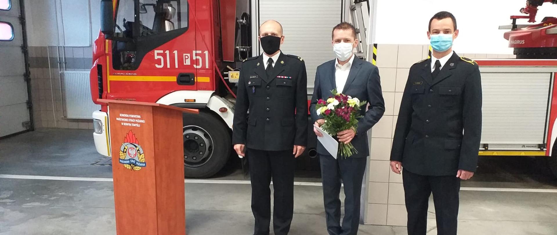 Przejście na zaopatrzenie emerytalne st. kpt. Zbigniewa Korbanka