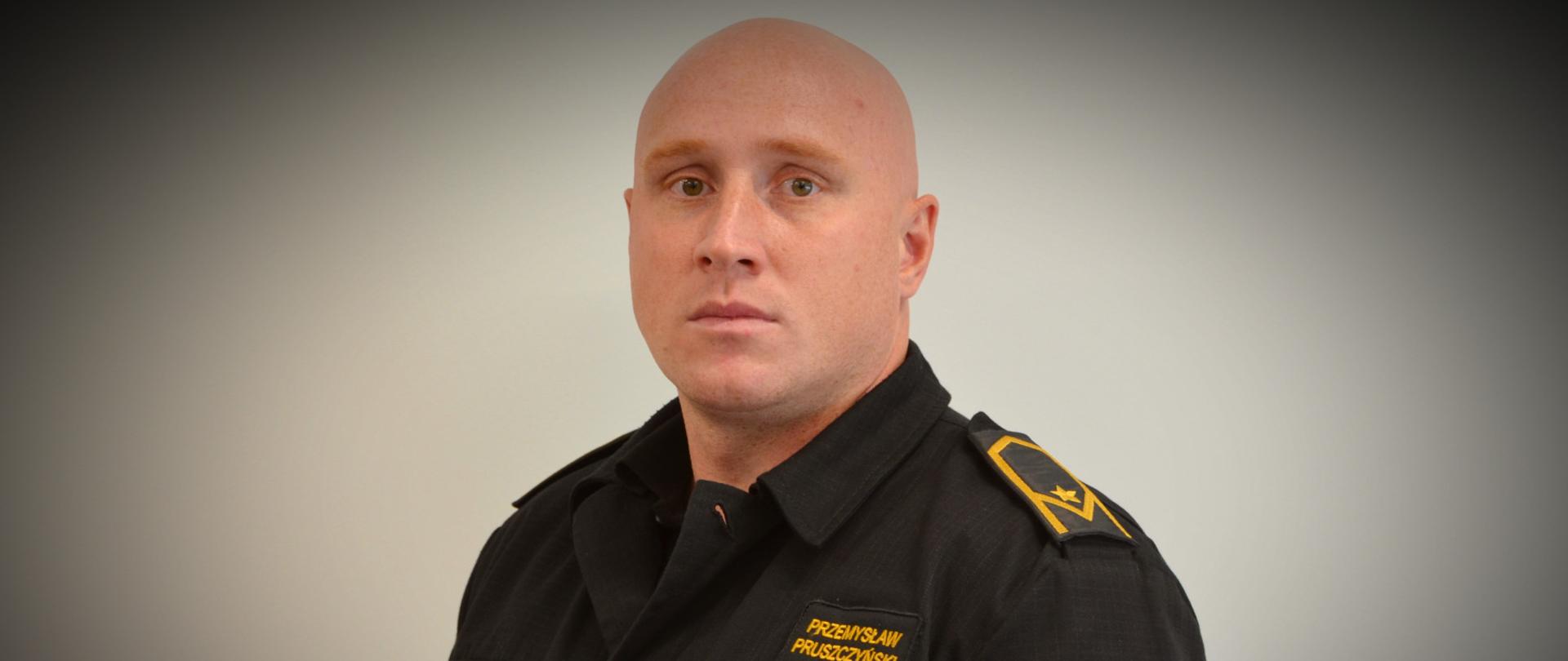 mł. asp. Przemysław Pruszczyński Dyżurny Stanowiska Kierowania