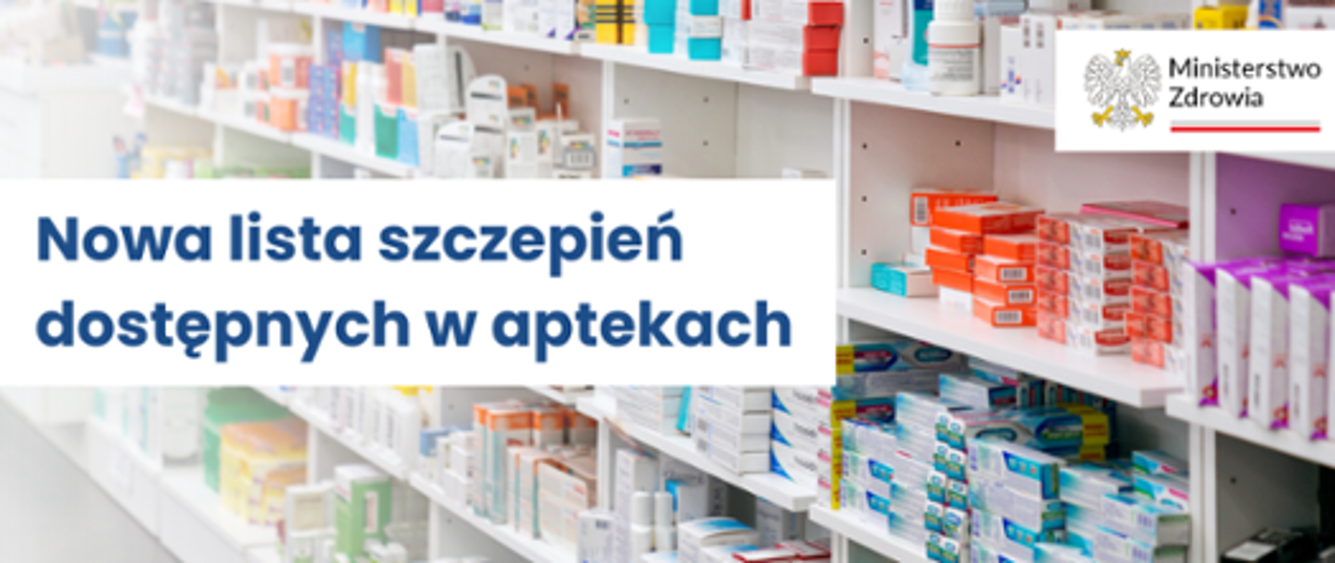 Nowa lista szczepień dostępnych w aptekach od 25 sierpnia 2025 roku