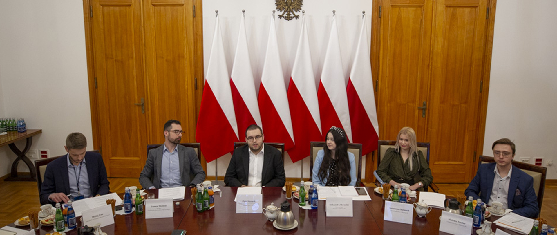 Spotkanie Ministra Piotra Mazurka z Radą Dzieci i Młodzieży