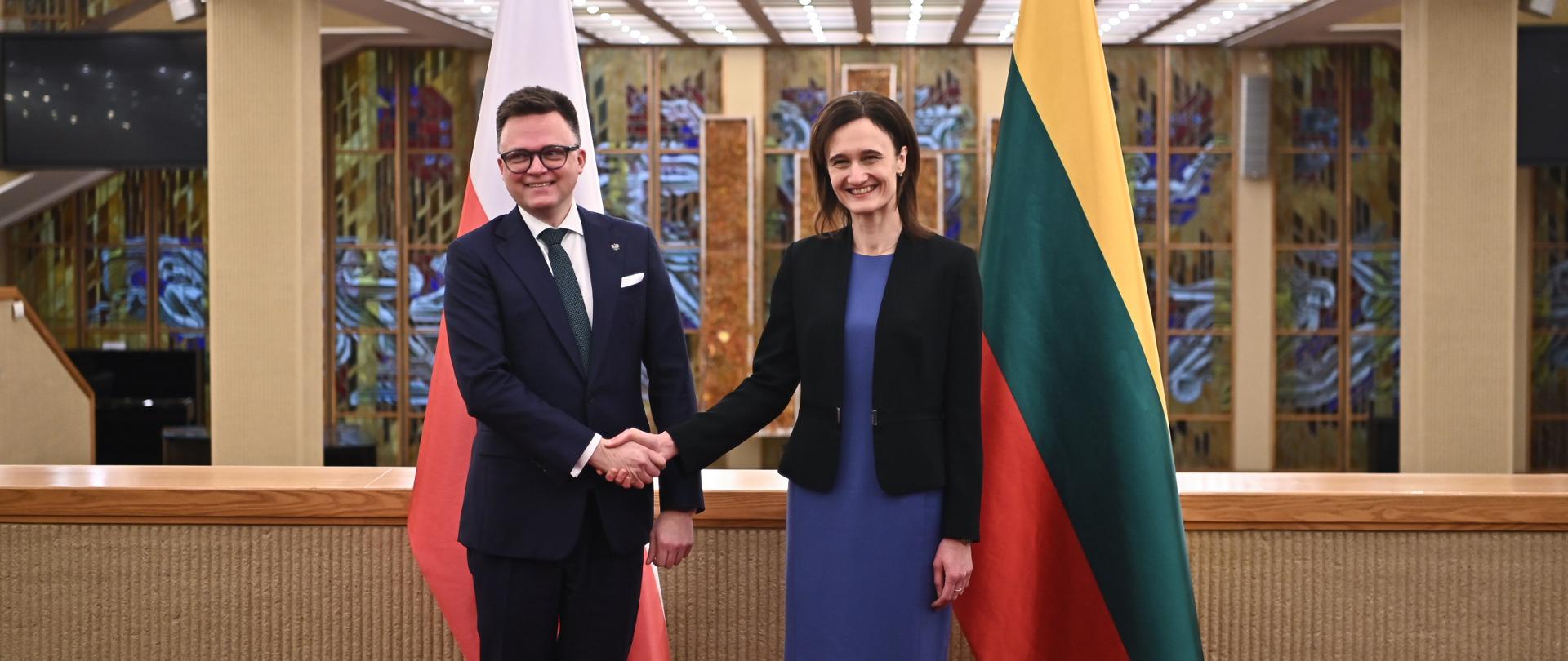 Spotkanie Marszałka z Przewodniczącą Sejmu RL