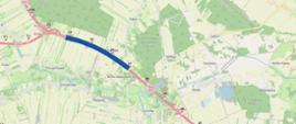Remont obejmuje 3-kilometrowy odcinek drogi ekspresowej S12 między węzłami Kurów Zachód a Kurów Wschód