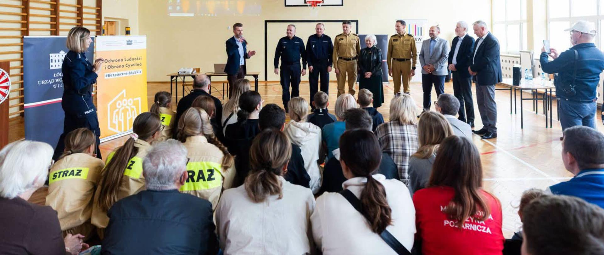 Uczestnicy Krajowego Treningu Rodzinnego w Złoczewie (powiat sieradzki) 