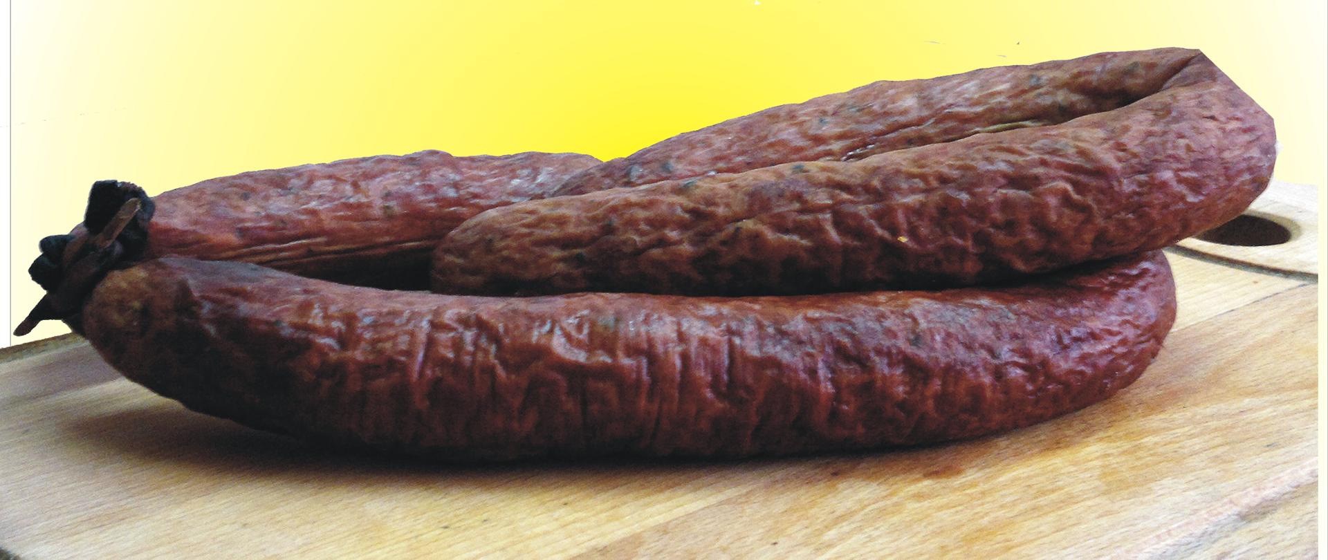 kiełbasa szadkowska wędzona podsuszana