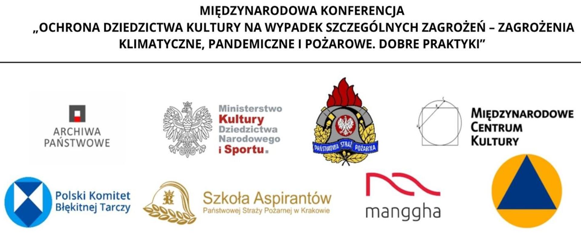 MIĘDZYNARODOWA KONFERENCJA , LOGA ORGANIZATORÓW