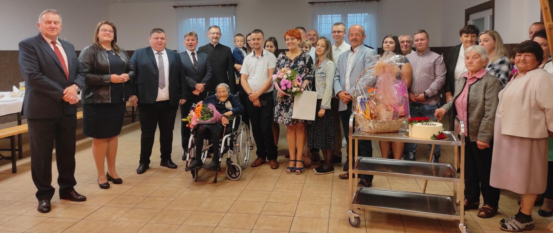 Jubileusz 100-lecia urodzin Pani Czesławy Pleciak