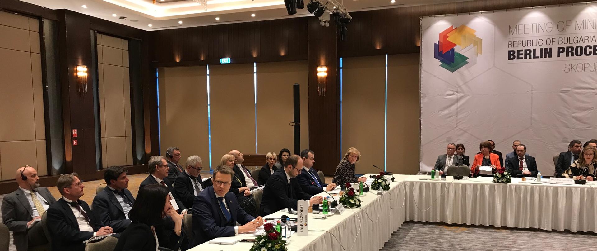 wiceminister Przydacz na spotkaniu ministerialnym Procesu Berlińskiego 