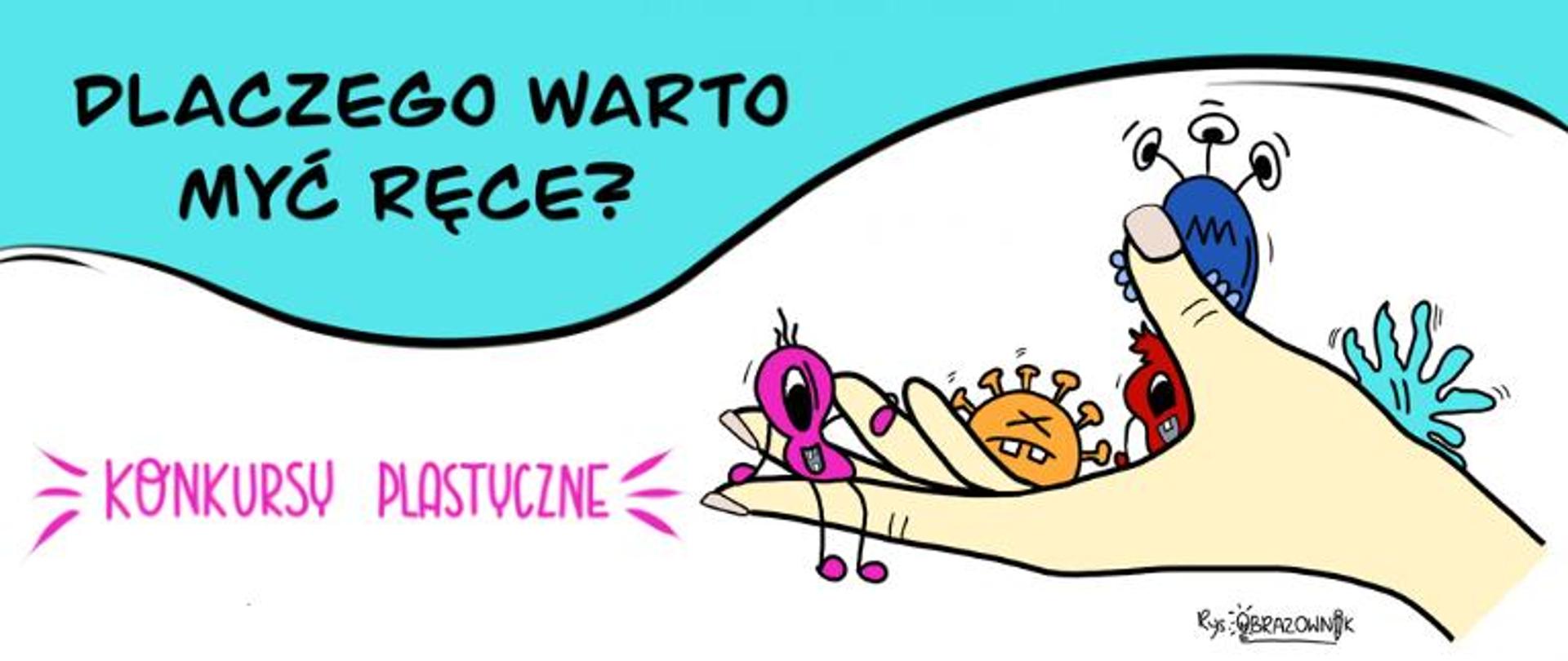 Konkurs - "Dlaczego warto myć ręce"