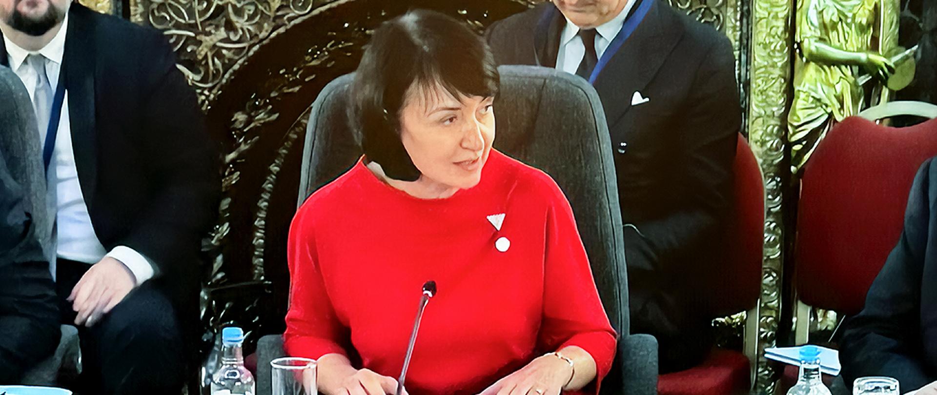 Summit of the Berlin Process with the participation of Deputy Minister Henryka Mościcka-Dendys
