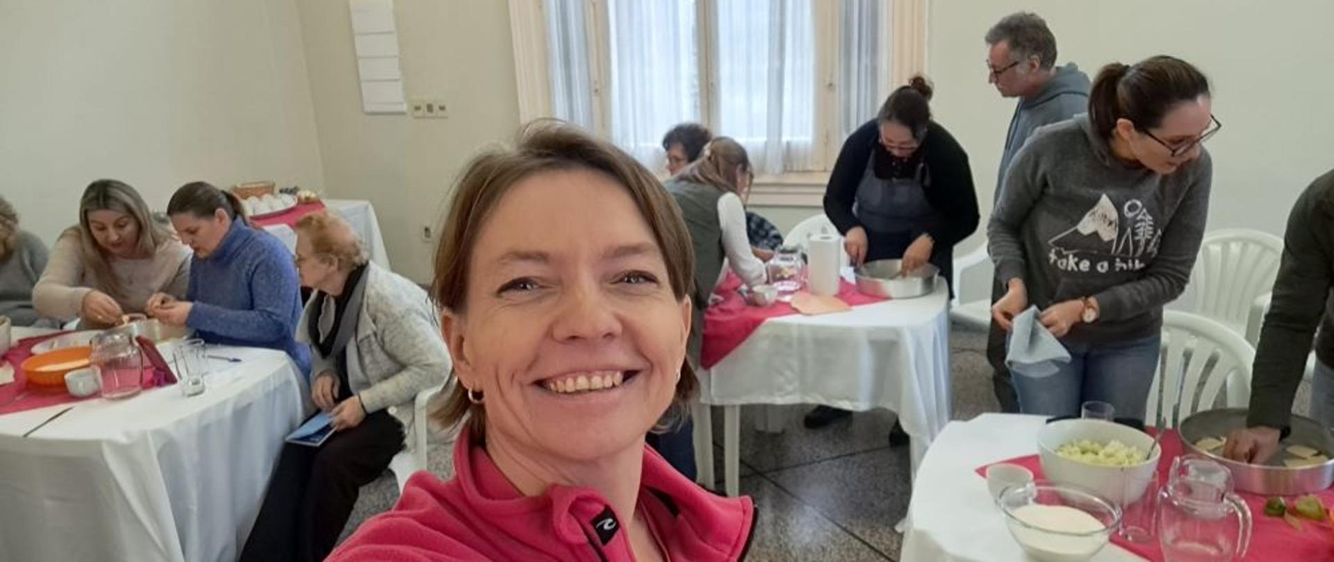 Marysieńka Zeman promowała polską kuchnię w Montevideo.