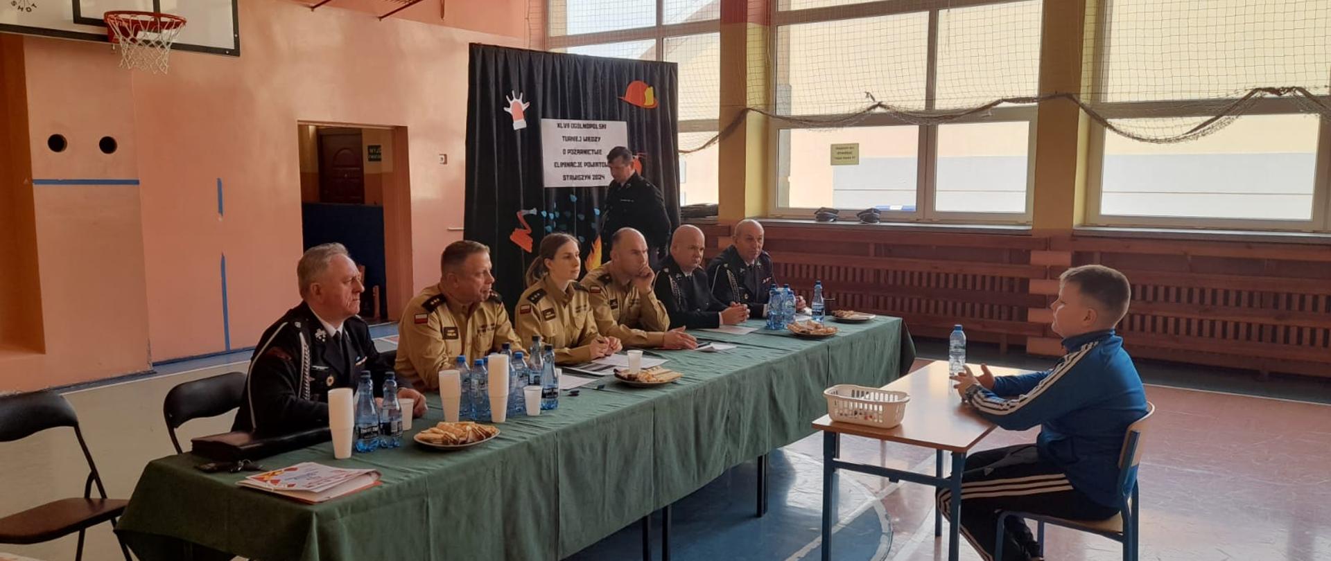 Eliminacje powiatowe XLVII Ogólnopolskiego Turnieju Wiedzy Pożarniczej „Młodzież Zapobiega Pożarom” [23.03.2024]