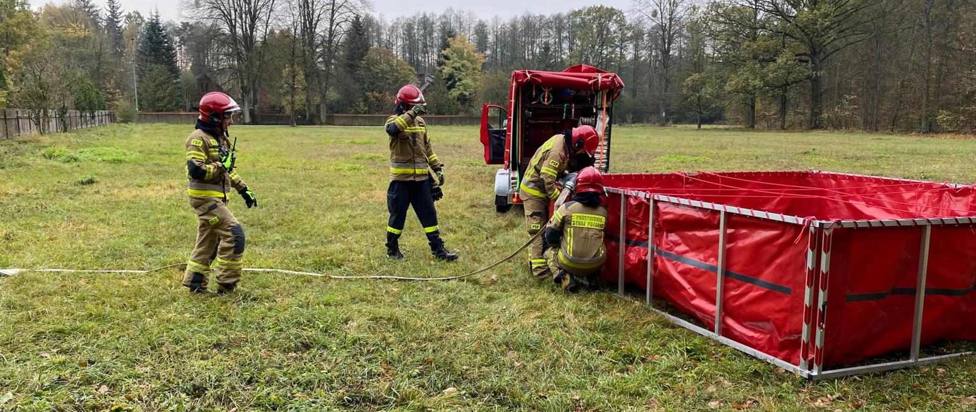 Ćwiczenia z dostarczania wody na duże odległości 