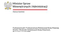 Życzenia Ministra Spraw Wewnętrznych i Administracji
