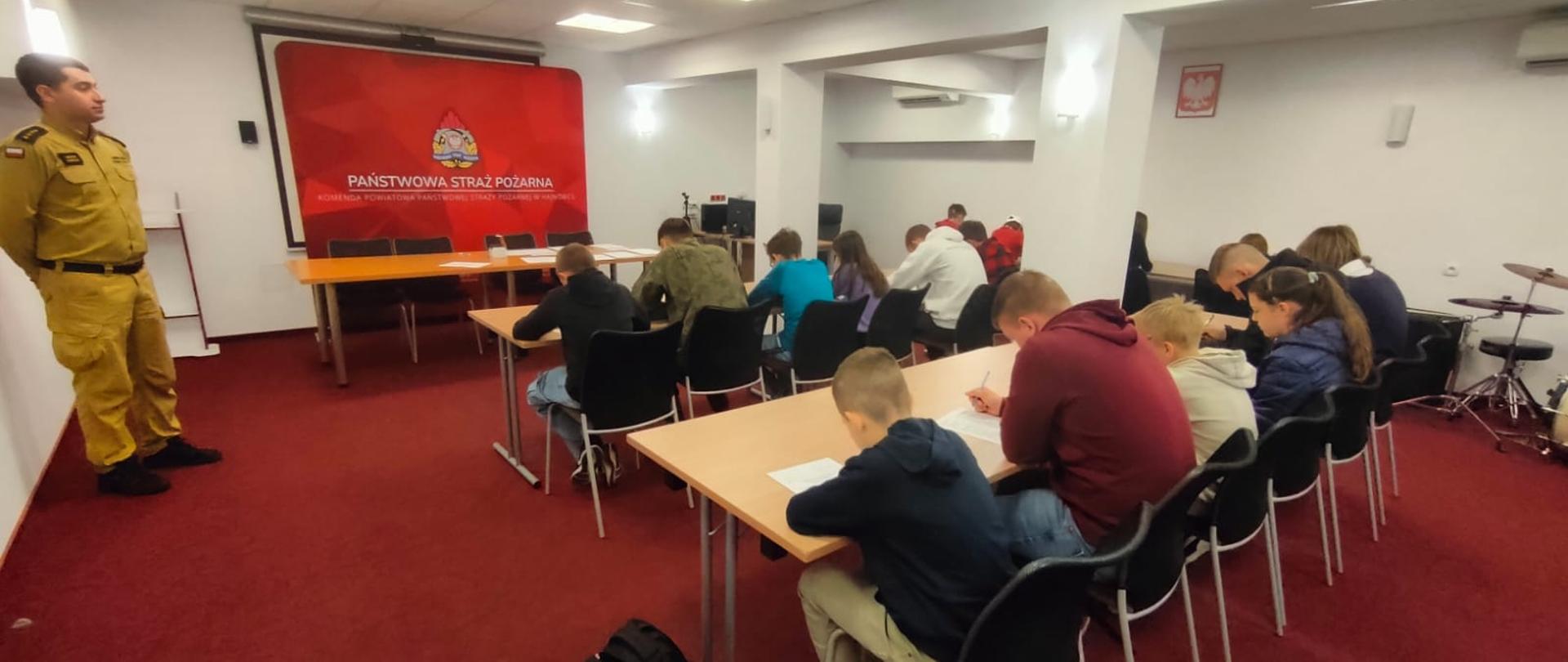 Eliminacje Powiatowe XLVII Ogólnopolskiego Turnieju Wiedzy Pożarniczej „Młodzież Zapobiega Pożarom"