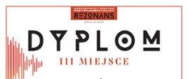 Dyplom trzeciego miejsca dla Jaśminy Świstak w ogólnopolskim konkursie instrumentalnym Rezonans, edycja online dwa tysiące dwudziesty piąty rok