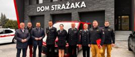 Przekazanie samochodu do OSP Pcim