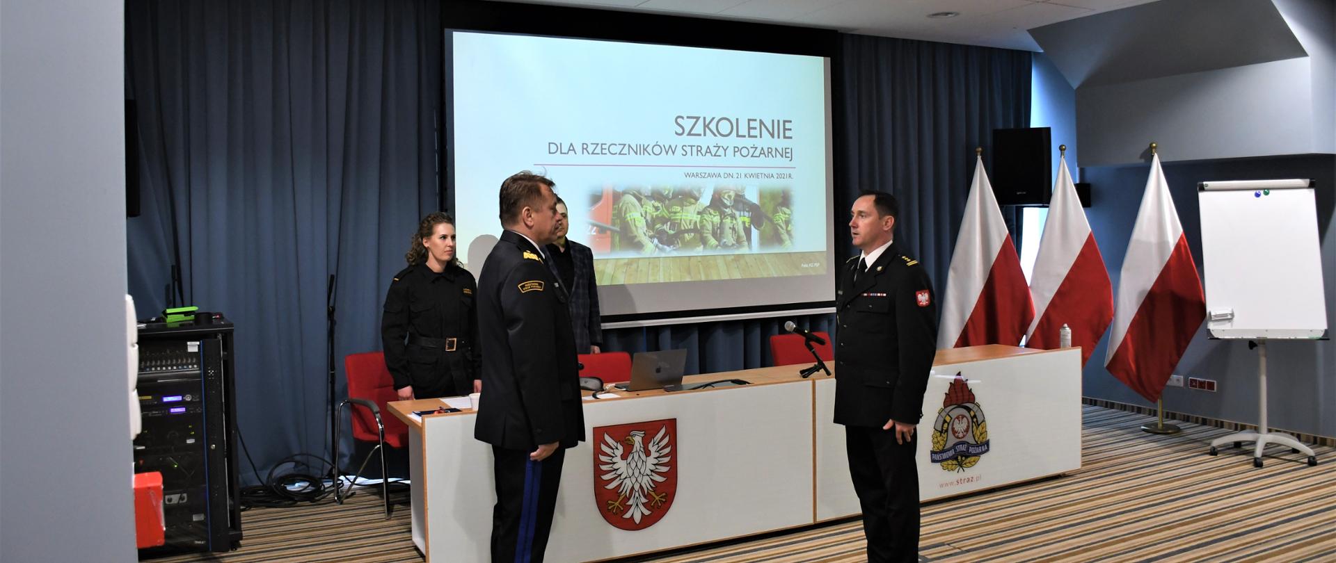 Narada szkoleniowa oficerów prasowych PSP województwa mazowieckiego