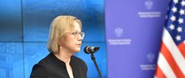 Minister Anna Moskwa. Podpisanie umowy rozpoczynającej wspólne działania prowadzące do przygotowania projektu pierwszej elektrowni jądrowej w Polsce
