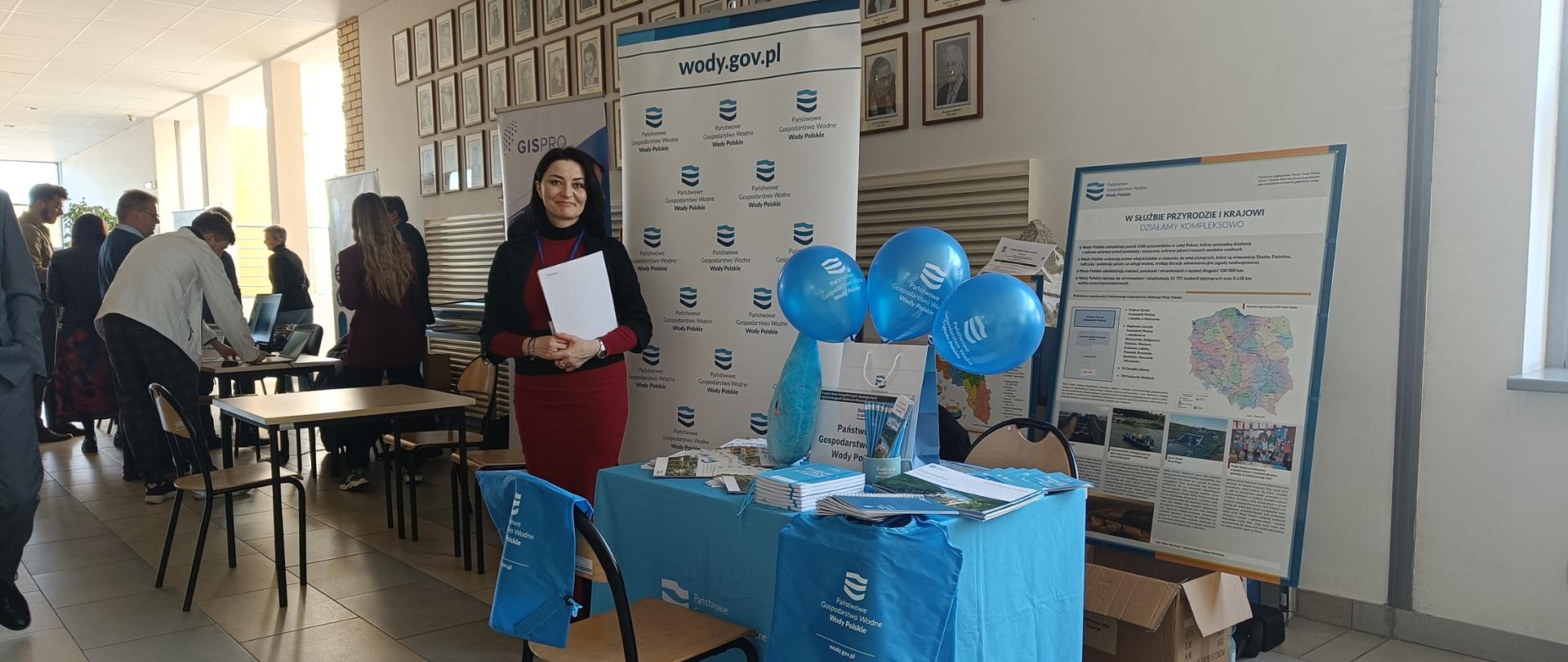 PGW Wody Polskie Regionalny Zarząd Gospodarki Wodnej w Poznaniu na Dniu Kariery na Wydziale Nauk Geograficznych i Geologicznych UAM