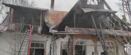 Pożar budynku na ul. Jagiellońskiej