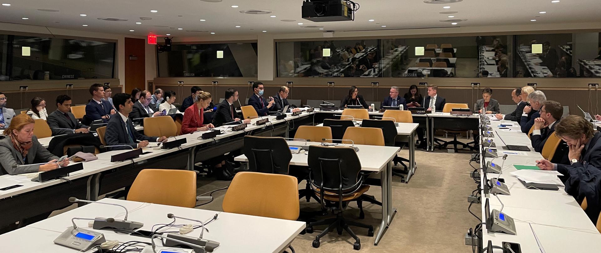 Prezentacja projektu rezolucji dotyczącej budowania globalnej odporności na kryzysy poprzez regionalne i międzyregionalne połączenia infrastrukturalne