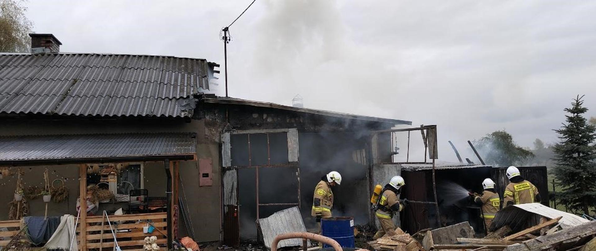 Zdjęcie, działania ratowniczo-gaśnicze