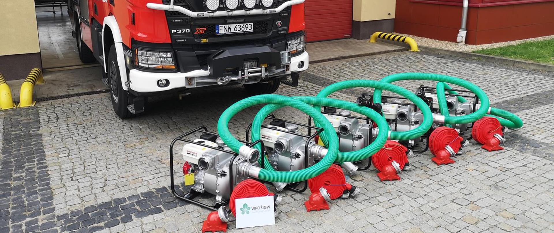 Kolejny sprzęt, dzięki wsparciu finansowemu Wojewódzkiego Funduszu Ochrony Środowiska i Gospodarki Wodnej w Zielonej Górze oraz Gminie Nowa Sól - Miasto, trafił do strażaków z Komendy Powiatowej PSP w Nowej Soli.