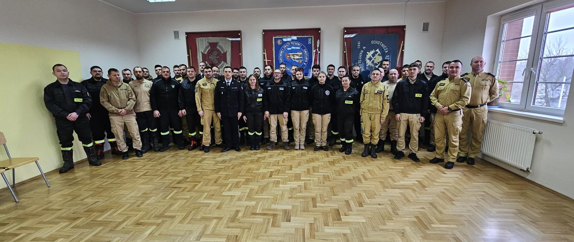 Szkolenie kierujących działaniem ratowniczym. Dowódców OSP.