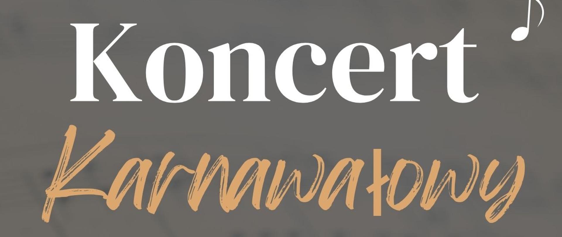 Plakat z grafiką na szarym tle