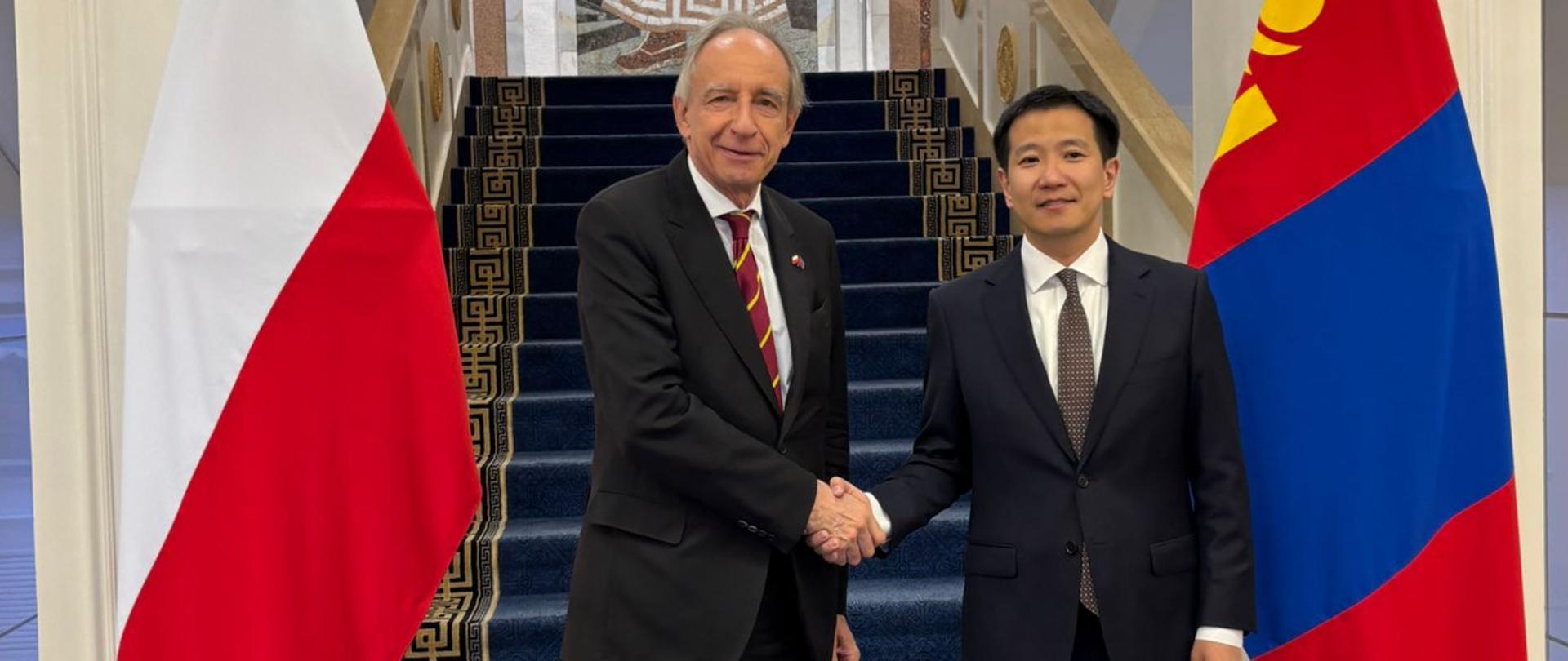 Deputy Minister Władysław Teofil Bartoszewski visits Mongolia 