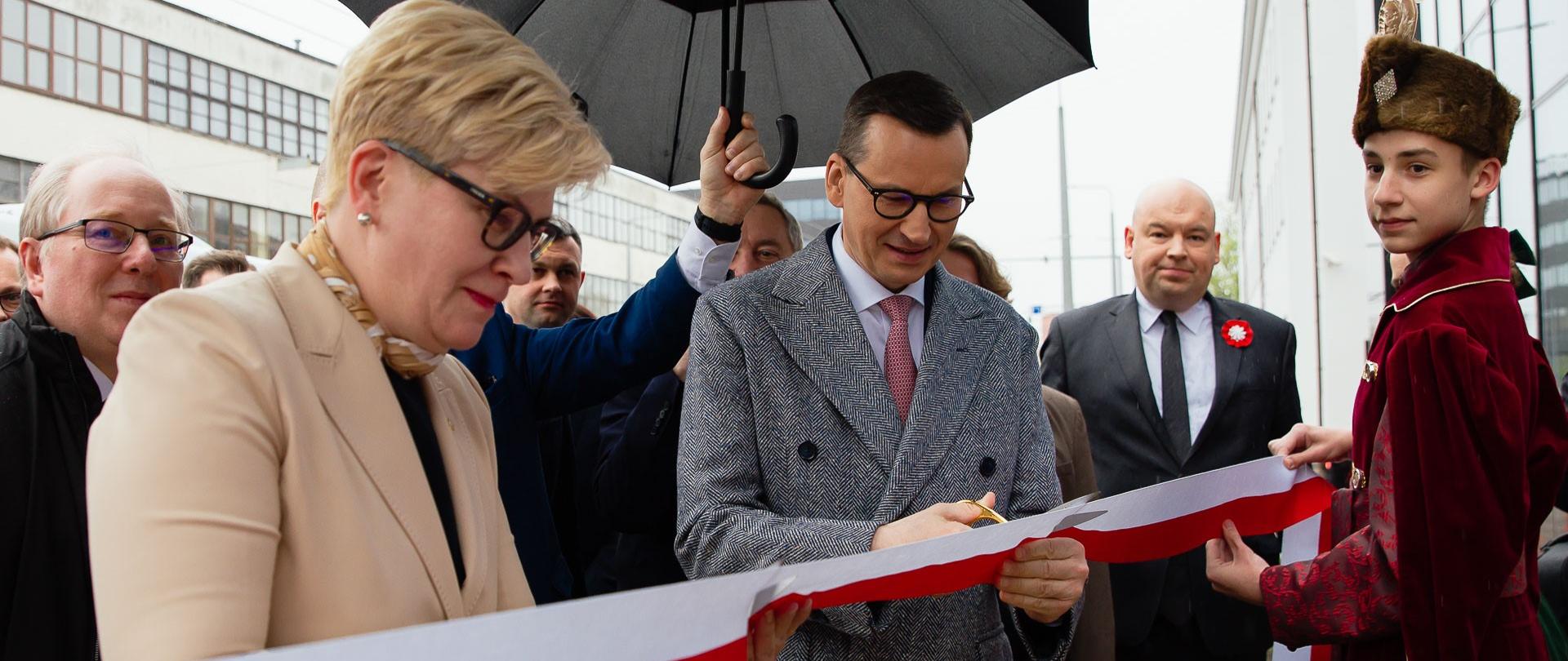 Premier Mateusz Morawiecki w Wilnie.