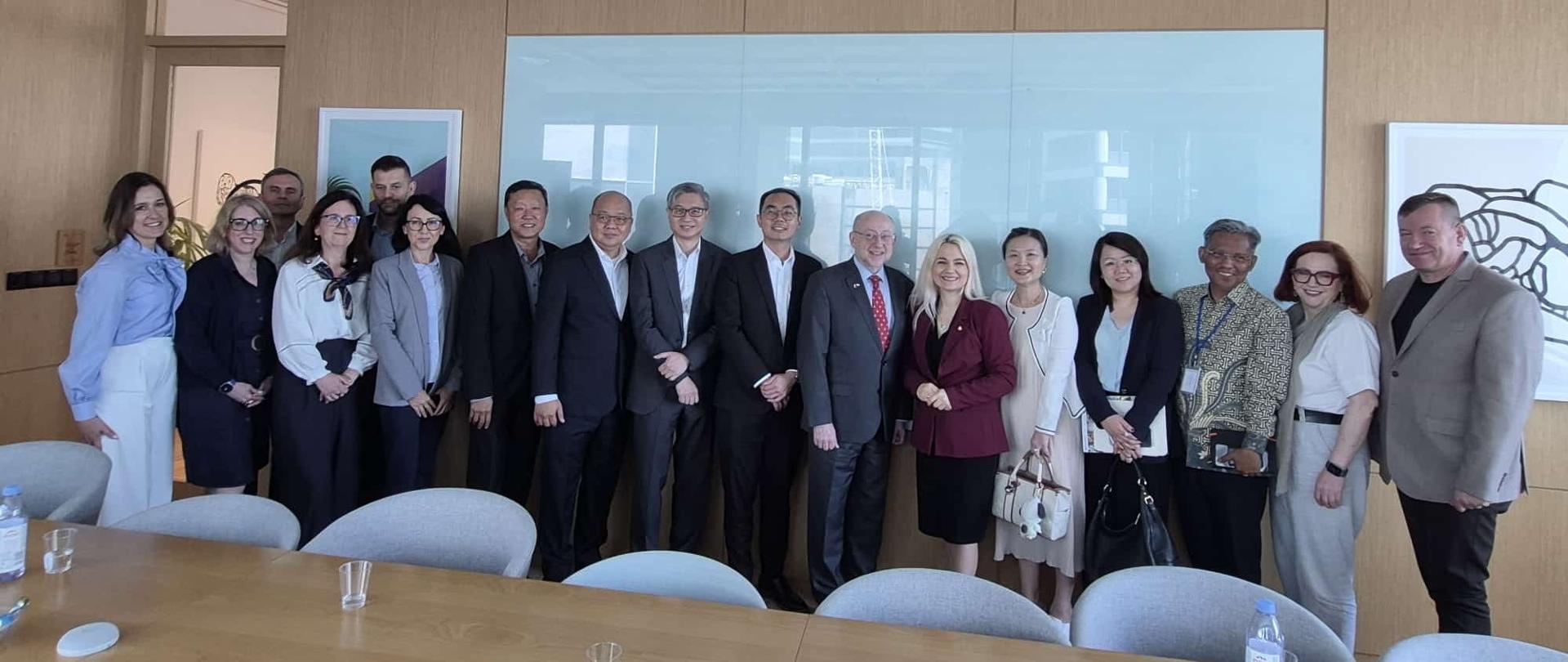 Spotkanie delegacji polskiej z sektorem rolno-spożywczym w Singapurze