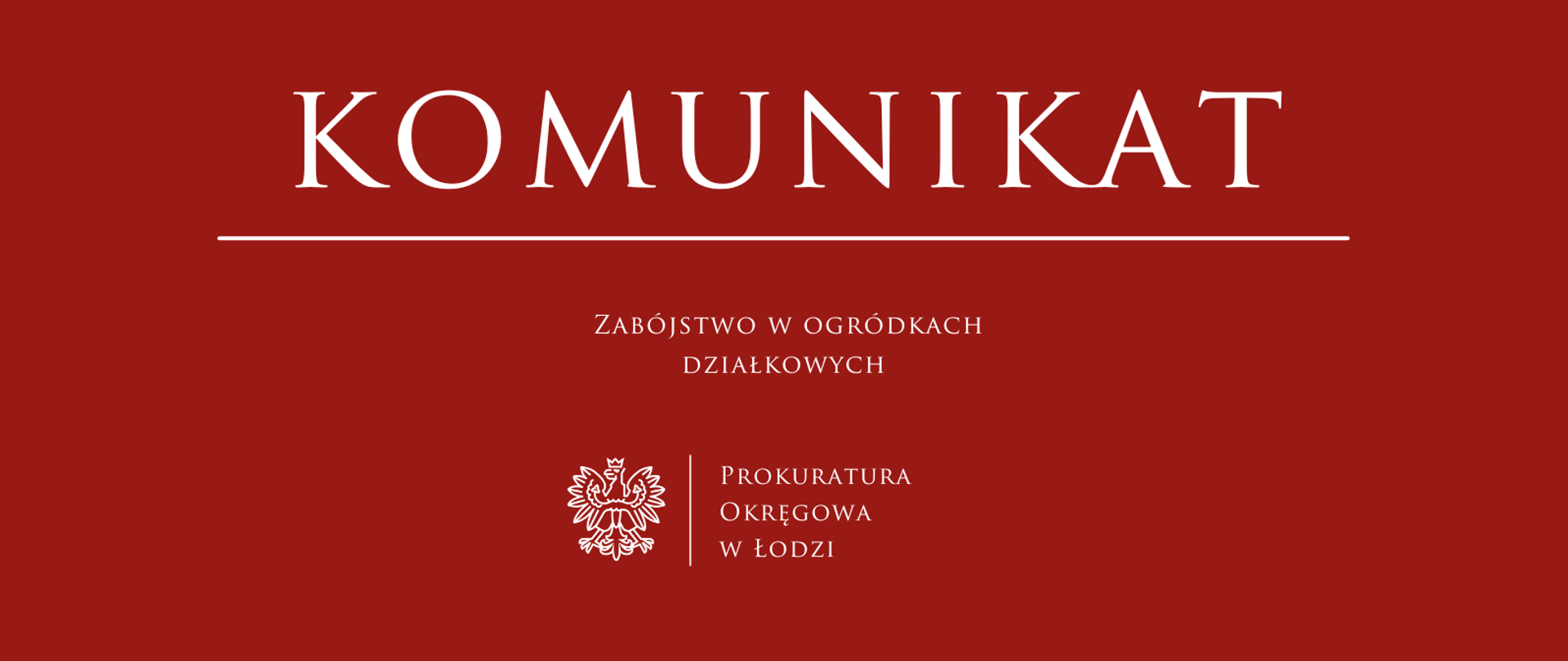 Zabójstwo ogródki dzialkowe