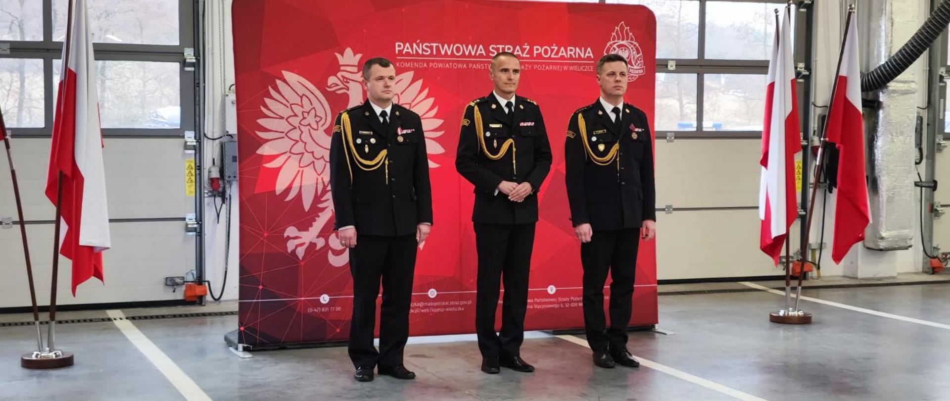 Narada_roczna_i_pozegnanie_komendanta_w_Wieliczce