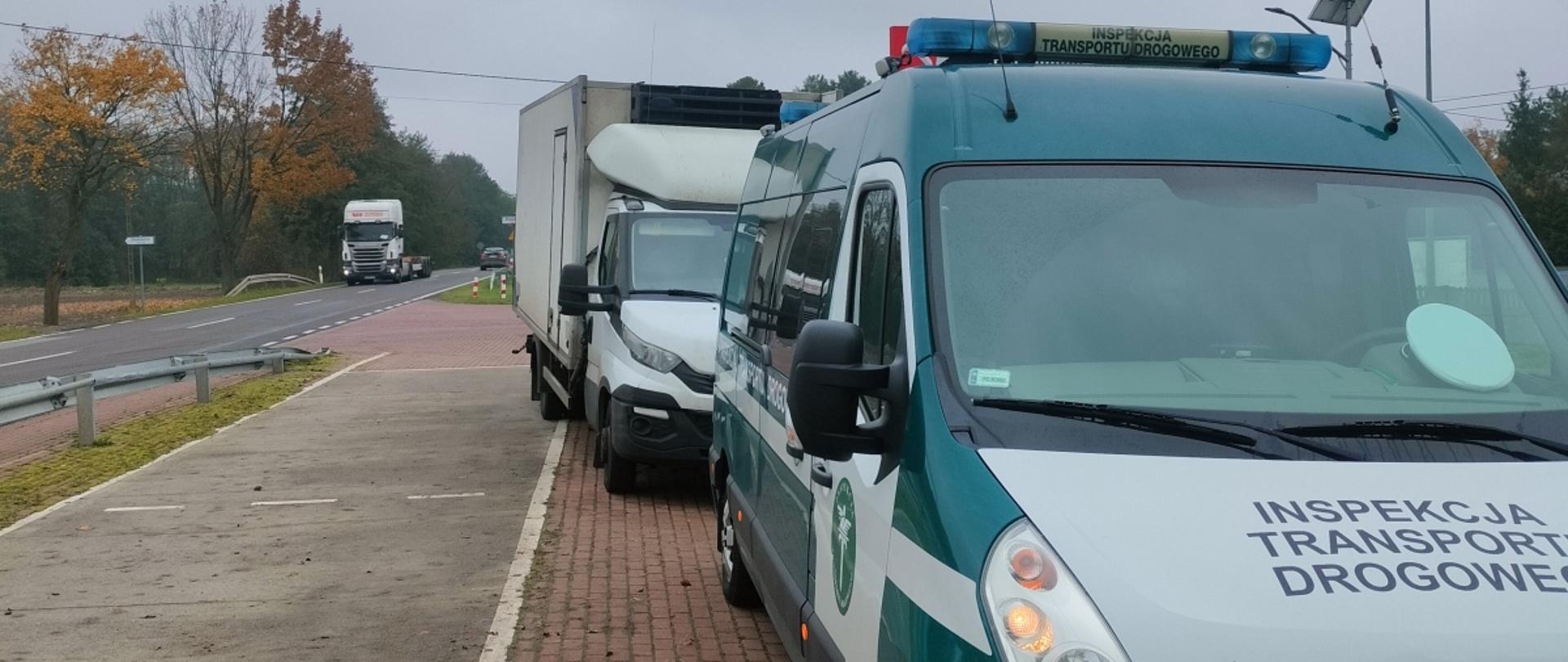 Akcja ważenia pojazdów.