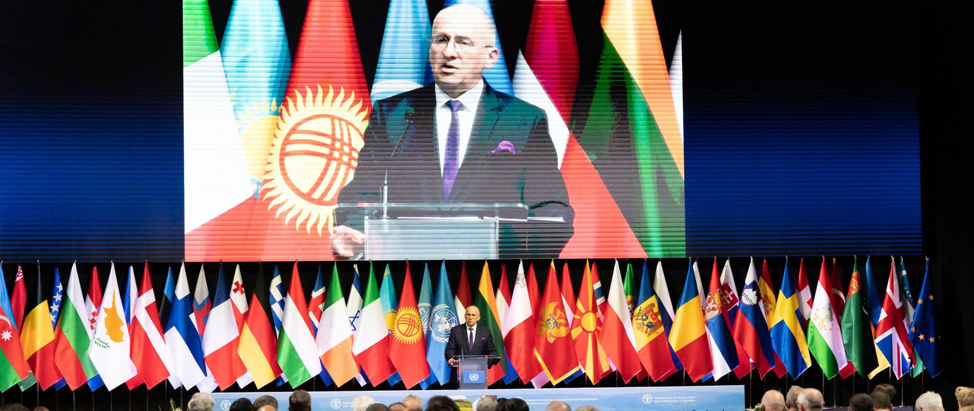 Minister Rau takes part in 33rd session of FAO Regional Conference for Europe