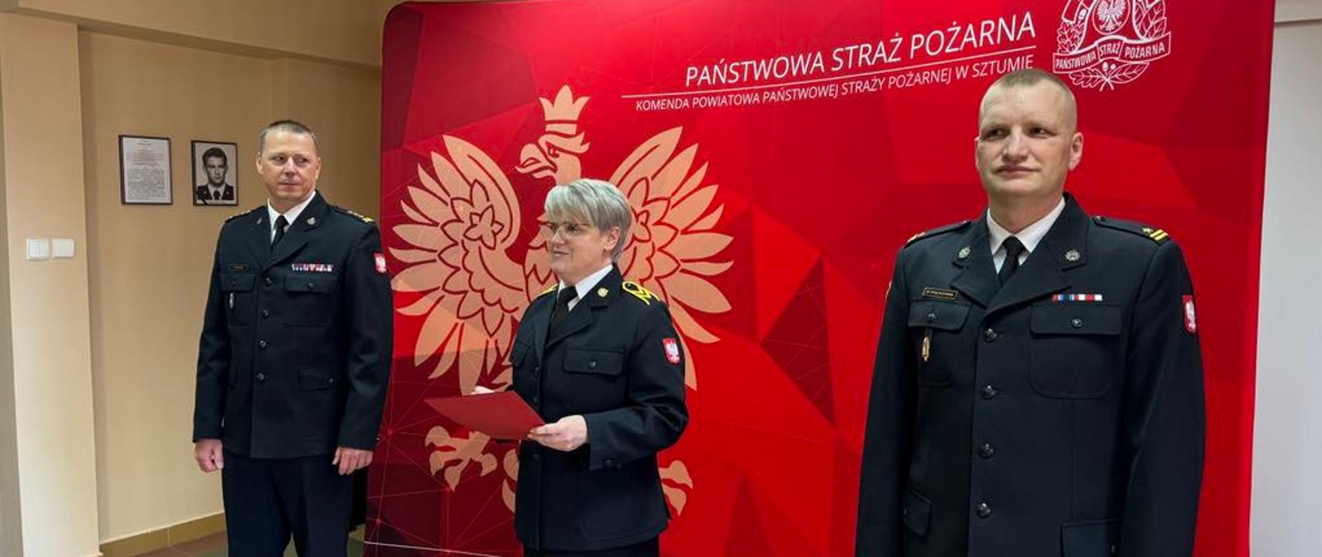 pożegnanie st. ogn. Anny Zima - Grabowskiej