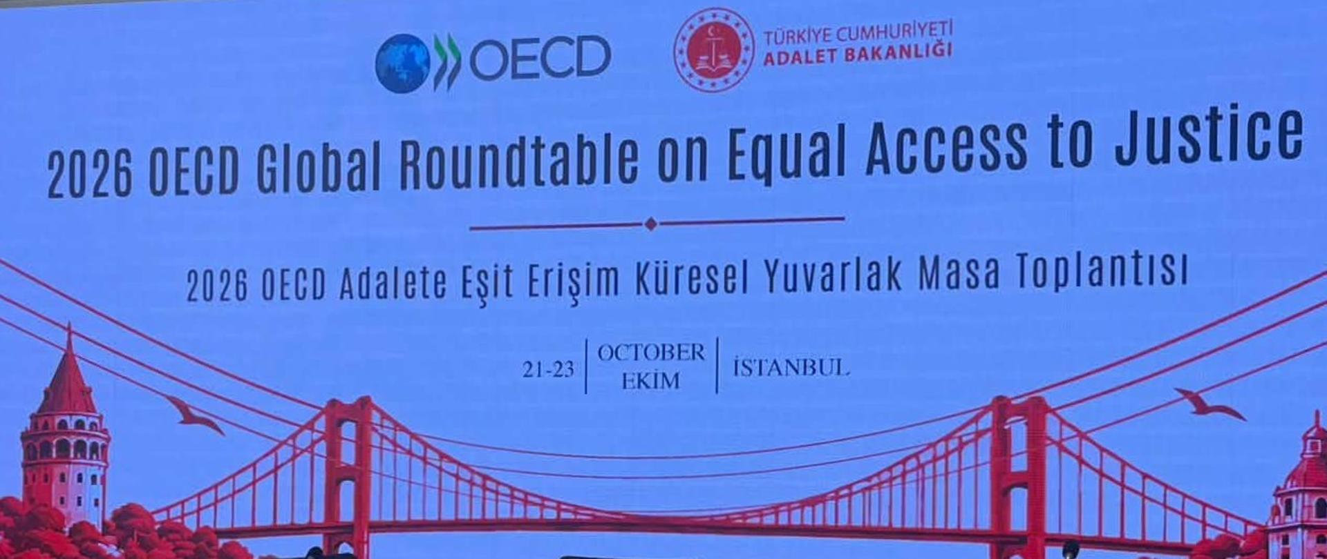 Polska na konferencji OECD o dostępie do wymiaru sprawiedliwości i nowych technologiach, Stambuł, 21-23.10.2026 
