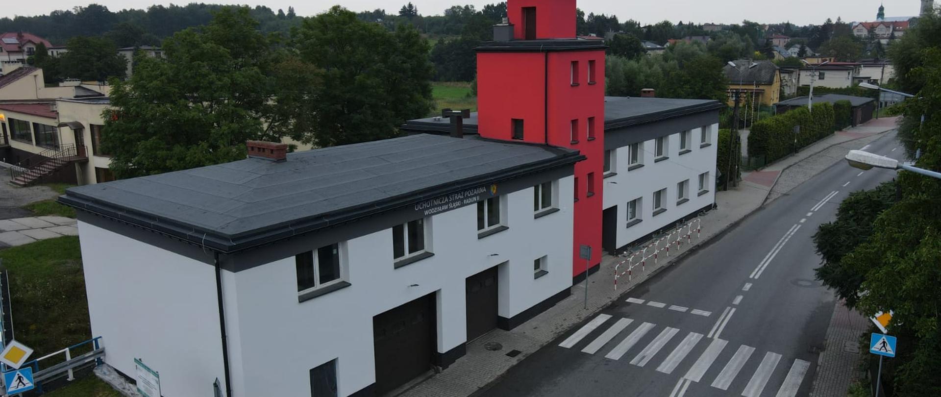 Zdjęcie prezentuje budynek jednostki OSP Radlin II