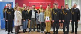 ślubowanie w KP PSP Lidzbark Warmiński