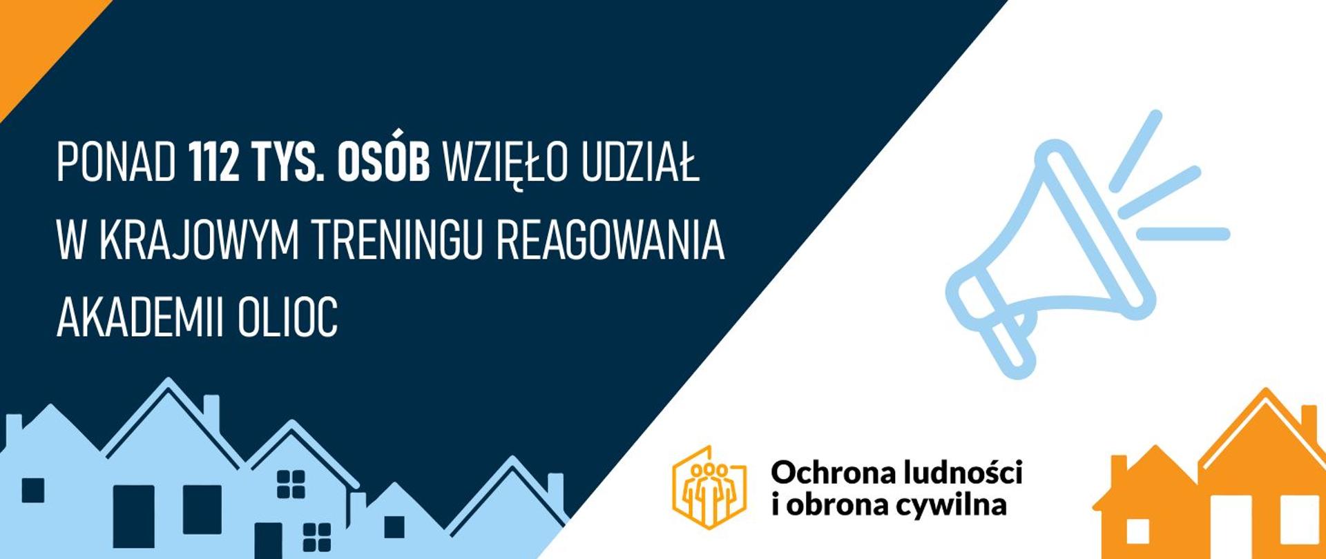 Ponad 112 tys. osób wzięło udział w Krajowym Treningu Reagowania Akademii OLiOC