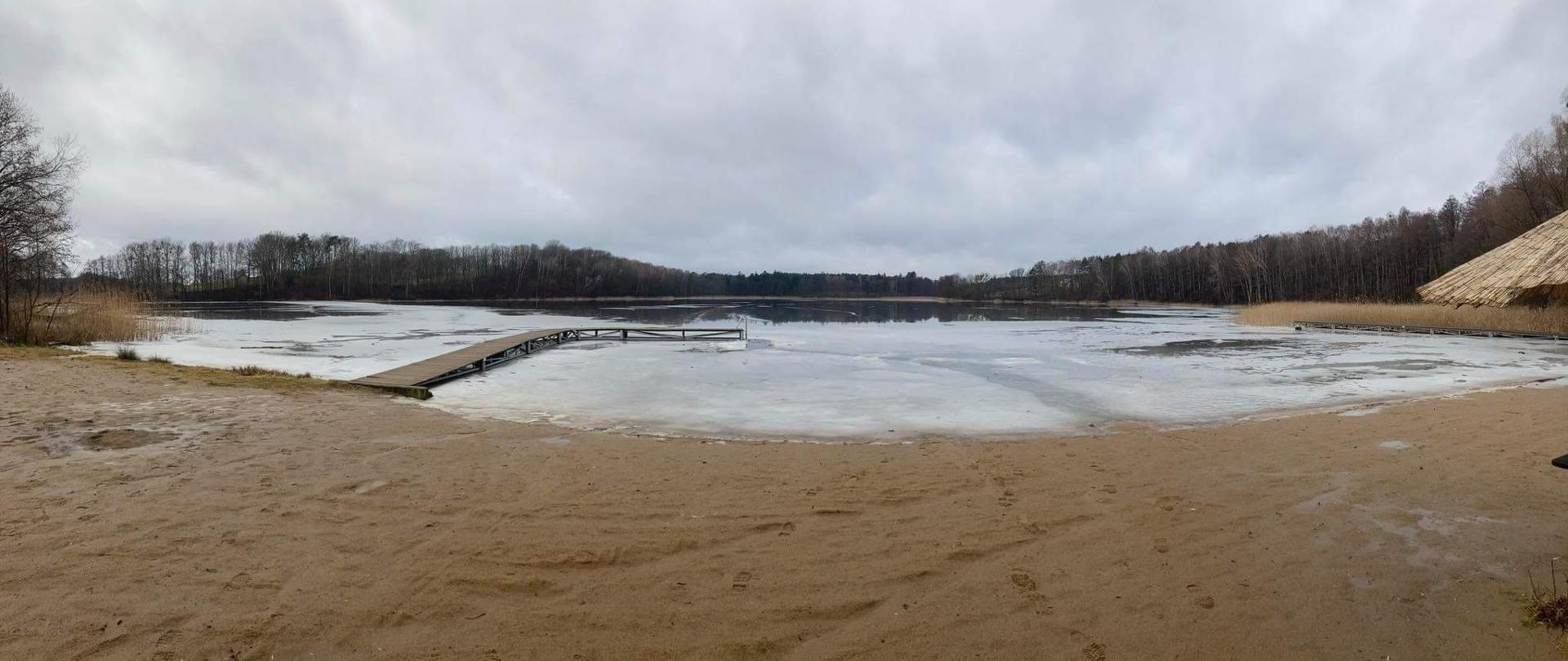 Jezioro Młyńskie w Prusimiu (Gmina Kwilcz)