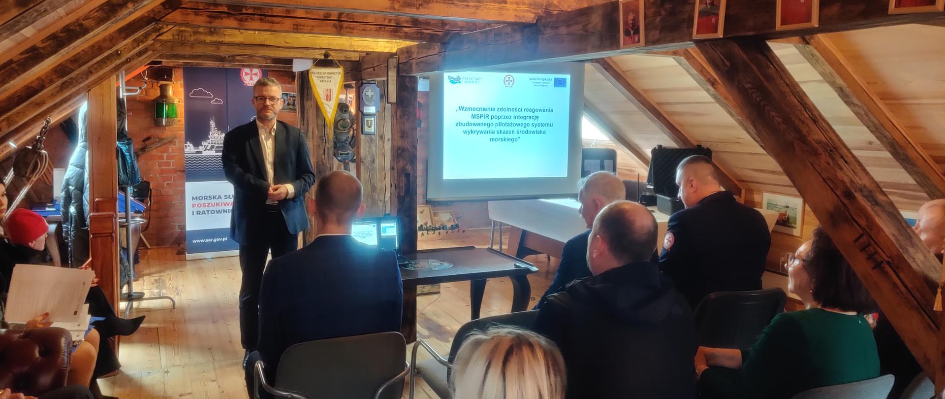 System wykrywania skażeń środowiska morskiego dla Morskiej Stacji Ratowniczej w Łebie