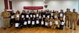Zakończenie kursu podstawowego strażaków ratowników OSP