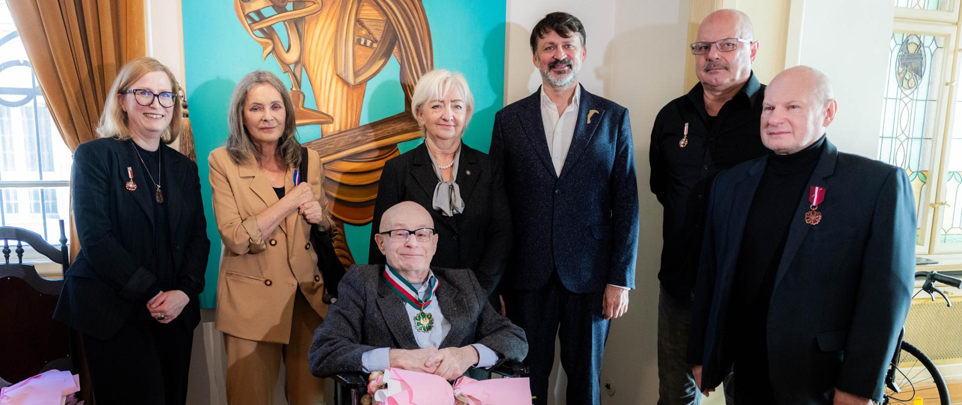 Bernard Kepler uhonorowany Złotym Medalem „Zasłużony Kulturze Gloria Artis”, fot. Łódzki Urząd Wojewódzki