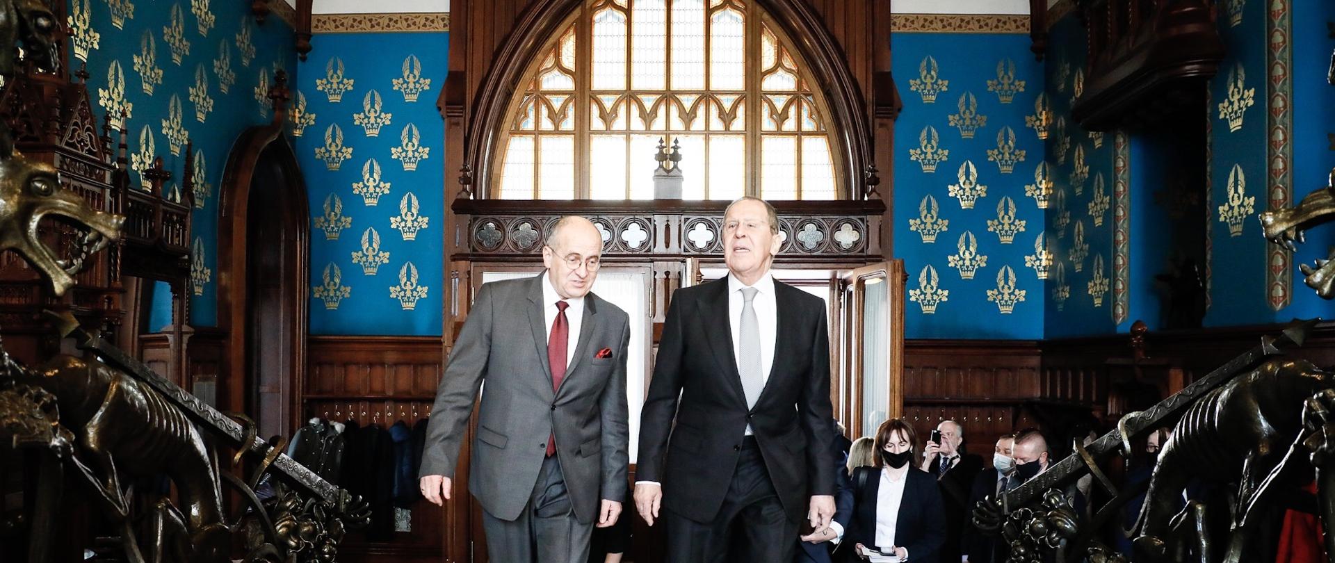 Minister Zbigniew Rau w Moskwie